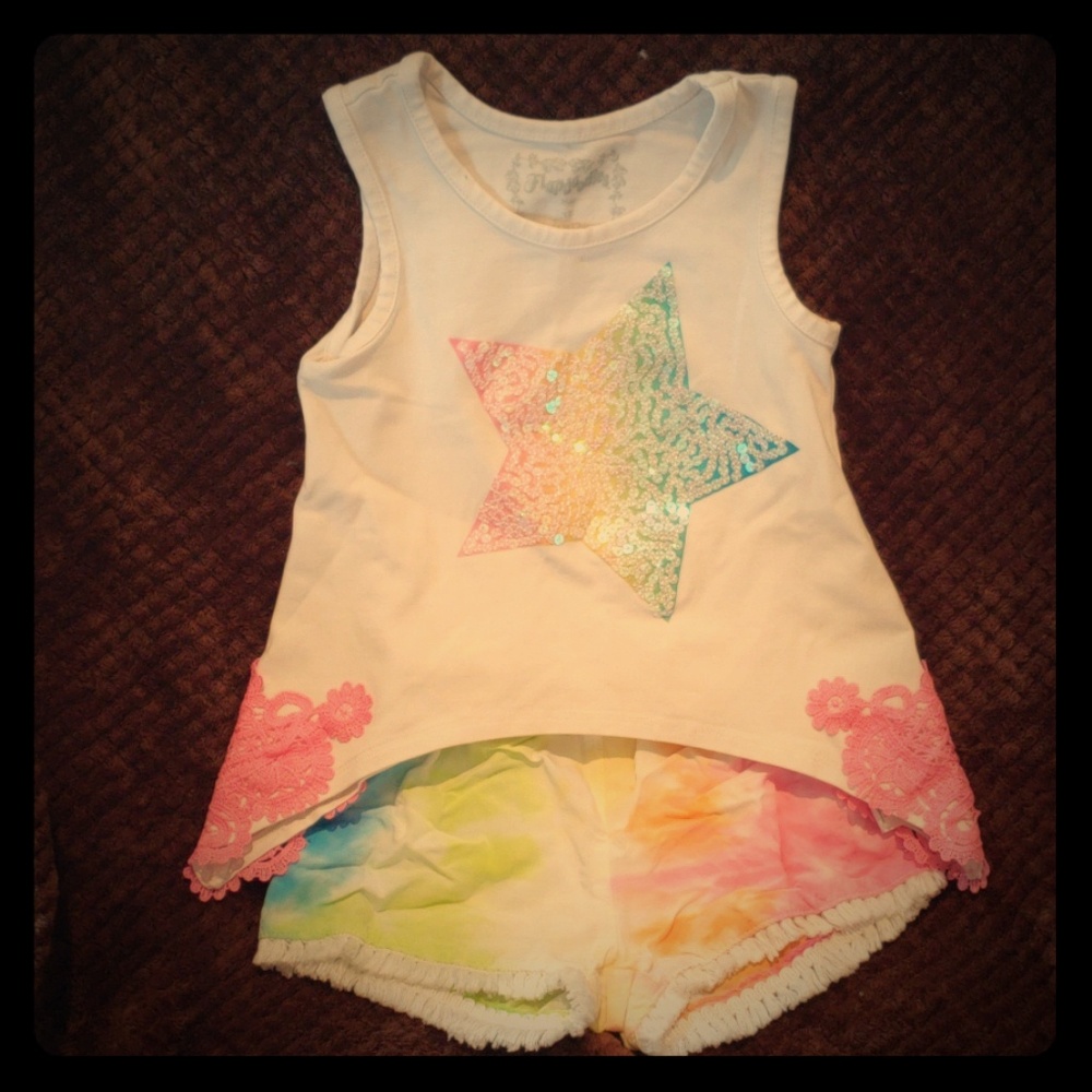 Girls Short Set by Flapdoodles